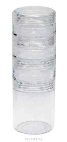 Органайзер для бисера, 4 отд. 4*11 см