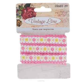 Лента декоративная "Vintage Line", 1,3 х 150 см 7709677