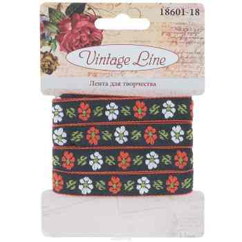 Лента декоративная "Vintage Line", 1 х 150 см 7709666