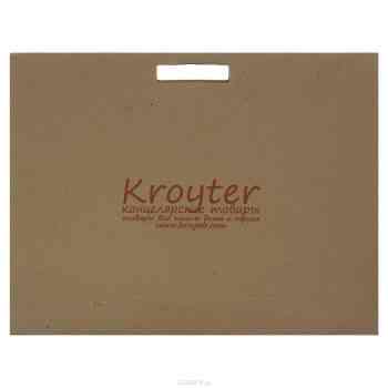 Папка для акварели "Kroyter", 10 листов, формат А2