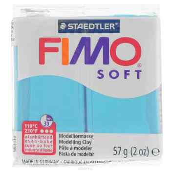 Полимерная глина Fimo "Soft", цвет: мята (39), 56 г
