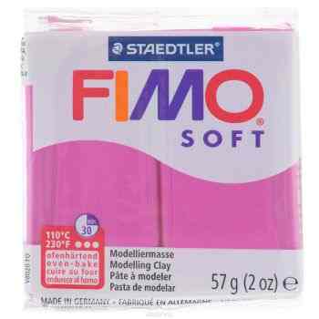 Полимерная глина Fimo "Soft", цвет: малиновый (22), 56 г