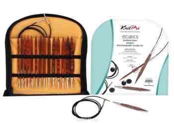 Набор съемных спиц KnitPro "Deluxe Set Cubics", 17 предметов