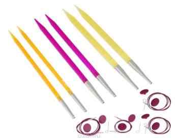 Набор съемных спиц KnitPro "Starter Set. Trendz", с аксессуарами, 3 вида