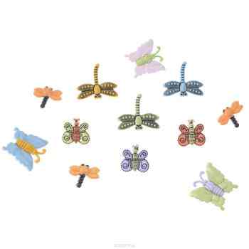 Пуговицы декоративные Buttons Galore & More "Spring", 12 шт