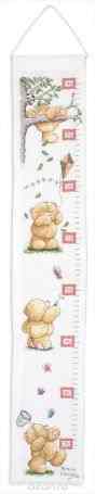 Набор для вышивания крестом Anchor "Play Days Height Chart", 78 х 14 см