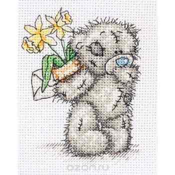 Набор для вышивания крестом Anchor "Daffodils", 11 х 8 см