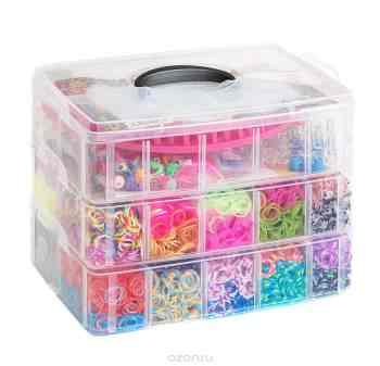 Белоснежка Набор для плетения из резинок Мастерица 16000 шт