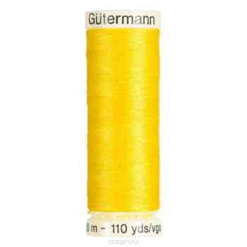 Нитки Gutermann "Sew-all Thread", цвет: янтарный (106), 100 м