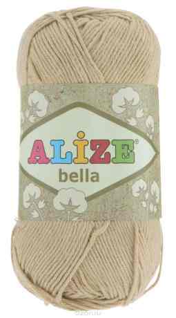 Пряжа для вязания Alize "Bella", цвет: бежевый (76), 180 м, 50 г, 5 шт