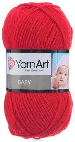 Пряжа для вязания YarnArt "Baby", цвет: алый (156), 150 м, 50 г, 5 шт