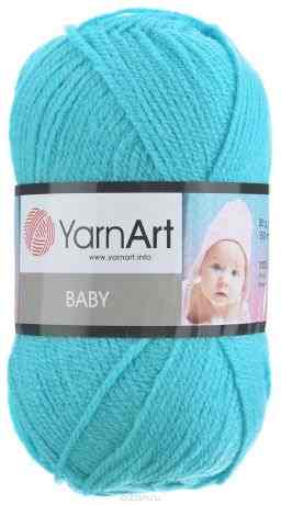 Пряжа для вязания YarnArt "Baby", цвет: голубой (552), 150 м, 50 г, 5 шт