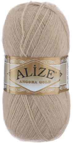 Пряжа для вязания Alize "Angora Gold", цвет: бежевый (190), 550 м, 100 г, 5 шт