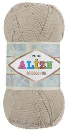 Пряжа для вязания Alize "Bamboo Fine", цвет: молочно-бежевый (76), 440 м, 100 г, 5 шт