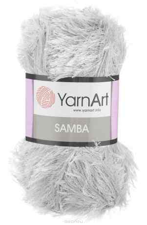Пряжа для вязания YarnArt "Samba", цвет: светло-серый (10), 150 м, 100 г, 5 шт