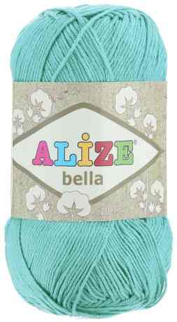 Пряжа для вязания Alize "Bella", цвет: бирюзовый (490), 180 м, 50 г, 5 шт