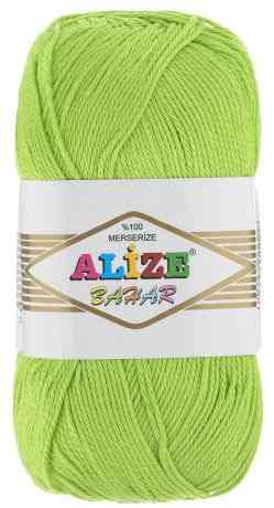 Пряжа для вязания Alize "Bahar", цвет: зеленый неон (612), 260 м, 100 г, 5 шт