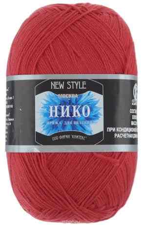 Пряжа для вязания Камтекс "Нико", цвет: красный (046), 500 м, 100 г, 10 шт