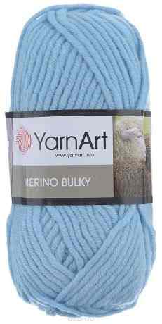 Пряжа для вязания YarnArt "Merino Bulky", цвет: голубой (215), 100 м, 100 г, 5 шт