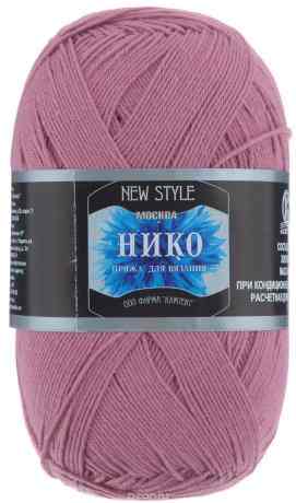 Пряжа для вязания Камтекс "Нико", цвет: брусника (088), 500 м, 100 г, 10 шт