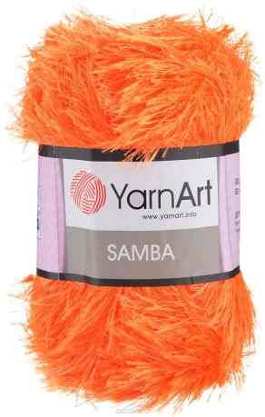 Пряжа для вязания YarnArt "Samba", цвет: апельсиновый (07), 150 м, 100 г, 5 шт