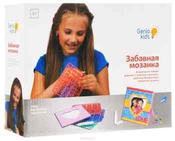 Genio Kids Набор для детского творчества Забавная мозаика