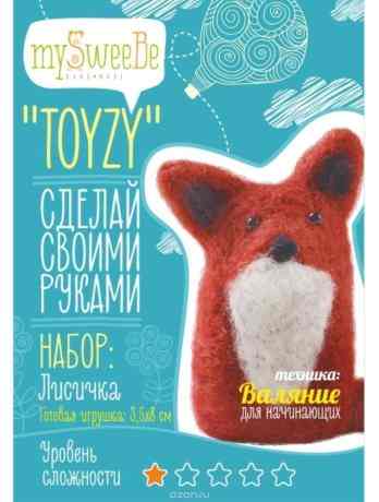 Toyzy Набор по валянию Лисичка Начальный уровень