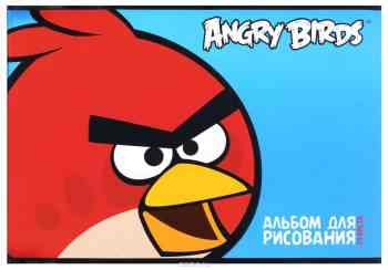 Hatber Альбом для рисования Angry Birds 24 листа