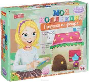 Bondibon Набор для шитья из фетра Подушка-домик