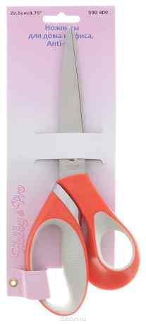 Ножницы для дома и офиса Hobby&Pro "Anti-slip", 22,5 см