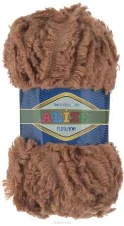 Пряжа для вязания Alize "Furlana", цвет: коричневый (179), 40 м, 100 г, 5 шт