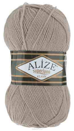 Пряжа для вязания Alize "Superlana Klasik", цвет: норка (541), 280 м, 100 г, 5 шт