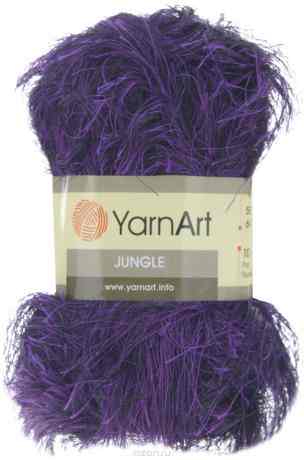Пряжа для вязания YarnArt "Jungle", цвет: фиолетовый (31), 60 м, 50 г, 10 шт
