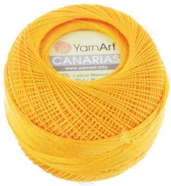 Пряжа для вязания YarnArt "Canarias", цвет: оранжевый (5307), 203 м, 20 г, 10 шт