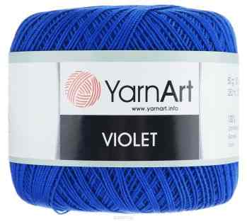Пряжа для вязания YarnArt "Violet", цвет: ярко-синий (4915), 282 м, 50 г, 6 шт