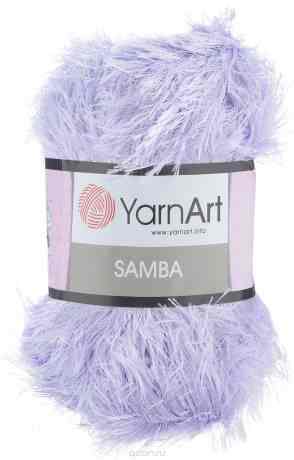 Пряжа для вязания YarnArt "Samba", цвет: светло-сиреневый (06), 150 м, 100 г, 5 шт