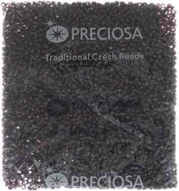 Бисер Preciosa "Ассорти", непрозрачный, цвет: темно-фиолетовый (03), 50 г. 163142