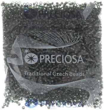 Бисер Preciosa "Ассорти", непрозрачный, цвет: темно-зеленый (40), 50 г. 163142