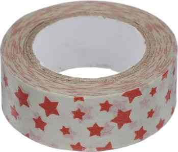 Скотч декоративный ScrapBerry's "Vintage Circus. Звезды", 1,5 х 800 см
