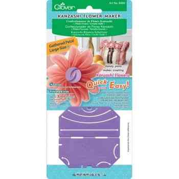 Шаблон для изготовления декоративных цветов Clover "Собранные лепестки", 7,5 х 7,5 см