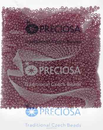 Бисер Preciosa "Ассорти", непрозрачный, глянцевый, цвет: амарантовый (06), 10/0, 50 г