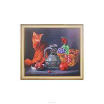Канва с нанесенным рисунком Hobby&Pro "Выдержка", для вышивания бисером, 30 x 26 см