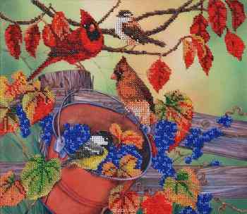 Канва для вышивания бисером Hobby&Pro "Щедрый урожай", 30 x 26 см