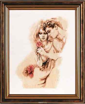 Набор для вышивания крестом Alisena "Нежность", 25 x 34 см