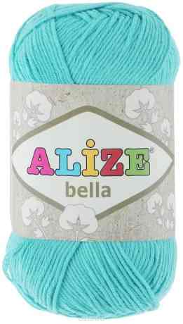 Пряжа для вязания Alize "Bella", цвет: бирюзовый (477), 180 м, 50 г, 5 шт