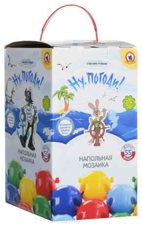 Русский стиль Мозаика напольная Ну, погоди!