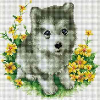 Набор для создания мозаики Белоснежка "Я буду тебя охранять", 30 х 30 см