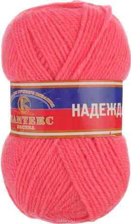 Пряжа для вязания Камтекс "Надежда", цвет: неоновый коралл (116), 220 м, 100 г, 10 шт