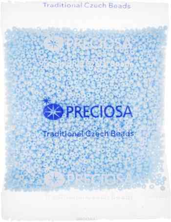 Бисер Preciosa "Ассорти", матовый, цвет; светло-голубой (19), 10/0, 50 г. 163142