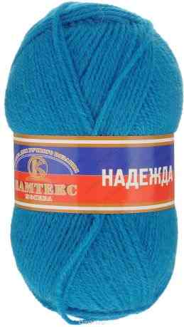 Пряжа для вязания Камтекс "Надежда", цвет: бирюза (024), 220 м, 100 г, 10 шт